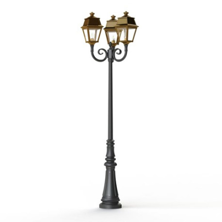 Lampadaire Avenue 2 Laiton 3 lumières Roger Pradier