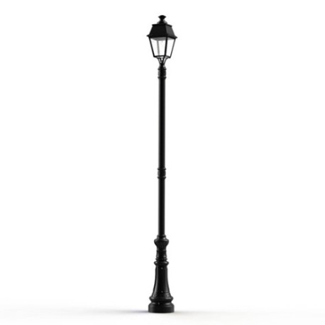 Lampadaire Avenue 4 Noir Roger Pradier