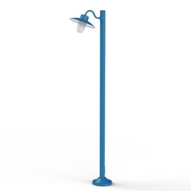 Lampadaire Belcour Bleu Azur mat