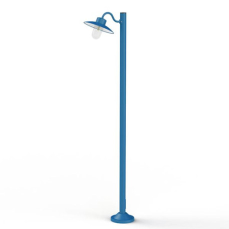 Lampadaire Belcour Bleu Azur mat Roger Pradier