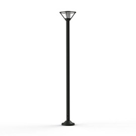 Lampadaire Bermude 1 lumière Gris anthracite