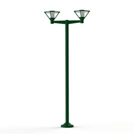 Lampadaire Bermude 2 lumières Vert sapin