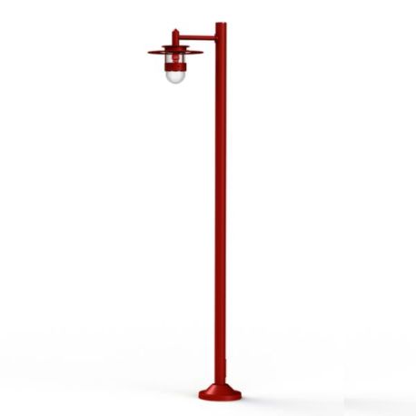 Lampadaire Kent Rouge Roger Pradier